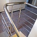 Лестница на бетонном основании, облицованная керамогранитом
